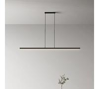 JQQJZLC Lampada a Sospensione Creativa nordica Luminaire Iron Iron LED LAMAGGIO Long LED LED LAMPAGGIO di ASSOGGIA DECIFICA A DOMENSIONE ADIUTTO ADATTURA per Il CLUSHOUSO di PAVILIONO RISTATOLO