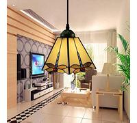 JQQJZLC Lampada a sospensione in stile 20 cm, mini mini apparecchi per illuminazione a soffitto mini da soffitto, 1 luce, lampadari in vetro colorato
