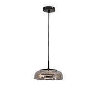 JQQJZLC Lampada a Testa a Testa a Testa Singola a Testa a Testa Singola a LED per la Sala Pendente Nera Dorata per Sala da Pranzo e Dispositivo di Illuminazione del Soggiorno Realizzato in Cina