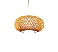 JQQJZLC Lampada di bambù Lampada di bambù Lampada Giapponese Lampada a Sospensione di bambù Lampada a Sospensione Light Light Chinese Retro Restaurant Lantern Teahouse Inn Lampade a soffitto