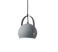 JQQJZLC Lampada di Base a 1 Luce E27 in Stile Nordico lampadario Moderno a soffitto a soffitto colorato in Alluminio Appeso al soffitto a Sospensione Regolabile a Sospensione per Sospensione per Sala