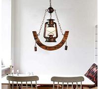 JQQJZLC Lampada Lampada Lampada a Cherosene Lampada di bambù Creativa ， lampadario Ristorante/caffè/bambù ， Altezza 85 cm, Larghezza 46 cm ， Potenza: 36-20W ， Tensione: Buon Materiale