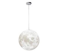 JQQJZLC Lampada lunare dimmerabile, lampadario a più lampadari Lampada sospesa per Soggiorno Bar per Ufficio Decorazioni per la casa, Stampa 3D Luce a soffitto LETON ROTON