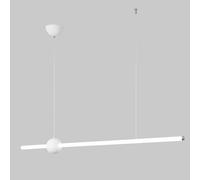 JQQJZLC Lampadario a LED Minimalista Light Light Light Light Light Tubo Bhite Appedfiling Lampada del soffitto Nordic Long Cucina Isola Lighting Lampads da Pranzo Lampade da Tavolo da Pranzo Luci da