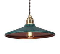 JQQJZLC Lampadario da interno, lampada a sospensione creativa in ferro a forma di coperchio del vaso, lampadario a V, lampada a sospensione in metallo in stile industriale, plafoniera, apparecchio per