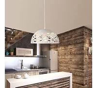 JQQJZLC Lampadario in ferro industriale retrò europeo E27 Vintage cavo semicircolare nero lampada a sospensione casa soggiorno corridoio bar villa decorativa plafoniera interessante