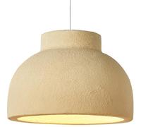 JQQJZLC Lampadario industriale vintage per cucina isola grande stile nordico verde sala da pranzo lampadario in cemento grosso a grana grossa ciotola ombreggiante soffitto luce per camera da letto