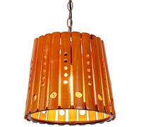 JQQJZLC Lampadario lampadario camere da Letto Europeo e Americano E27/E26 Retro Bamboo Camera da Letto Lampada a soffitto COFFEARE CAFFERMA