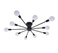 JQQJZLC Lampadario Moderno Arte Sputnik, Moderno soffitto a sfioramento della Lampada a soffitto molecolare a soffitto in Metallo Industriale lampadario Vintage Lampada a soffitto luci del soffitto
