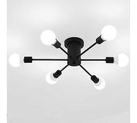JQQJZLC Lampadario Moderno Arte Sputnik, Moderno soffitto a sfioramento della Lampada a soffitto molecolare a soffitto in Metallo Industriale lampadario Vintage Lampada a soffitto luci del soffitto