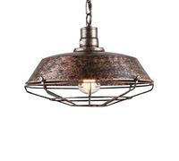 JQQJZLC Lampadario retrò Vintage e27 Ciondolo Industriale sospeso a Sospensione di Legno di Ferro Antico Appeso la Luce Interno Soggiorno lampadario da Pranzo Illuminazione Decorativa Illuminazione