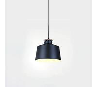 JQQJZLC Lampadino Geometrico Moderno Lampada a Goccia Nera a Goccia Nera, Semplice Lampada Sospensione del Dispositivo di Illuminazione appesa per la Camera da Pranzo Camera da Letto Cucina