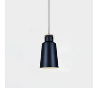 JQQJZLC Lampadino Geometrico Moderno Lampada a Goccia Nera a Goccia Nera, Semplice Lampada Sospensione del Dispositivo di Illuminazione appesa per la Camera da Pranzo Camera da Letto Cucina