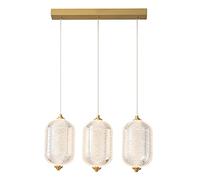 JQQJZLC LED Gold Modern TURICA Industriale 1/3 Lucile LAMONO Copper Acrilico Creativo CHIIDURA CIPPENDANTE Luce per LA CUSTICA del SOGGIETTO CUSCINA