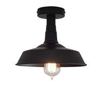 JQQJZLC Light a Gabbia in Metallo Industriale Light Semi -Filo Monte Mini Servizio a Sospensione Olio di Bronzo strofinato Bronzo per la Cucina del Portico della Fattoria Made in Cina Prodotta in