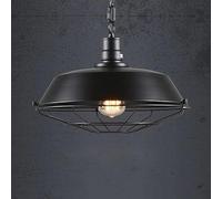 JQQJZLC Light Light Light Light Lampone retrò Light Light Vintage E27 Base Impiega Industriale Accensione Home Luce per Soggiorno con Rete di Ferro Interessante