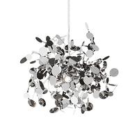 JQQJZLC Luce a Sospensione in Metallo a 3 luci, lampadario in Acciaio Inossidabile lampadario, Lampada a Ciondolo ad Altezza Regolabile per Lampada a Barre della Camera da Letto g9 Prodotta in Cina