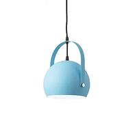 JQQJZLC Luce Base E27 1 Light E27 Luce di Luce Nordic Stile nordico Moderno Soffitto Candelier Colorato Alluminio Hanging Soffitto Luce a Pendente Regolabile Adatta per Sala Da Pranzo Spettacolo