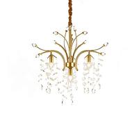 JQQJZLC Luce di Cristallo di Lusso Creative Luce Luci da lampadario, E14 Fiore Nordico personalità Romantica Calda Durante l'illuminazione, Soggiorno Camera da Pranzo Sala da Pranzo Shakin 13