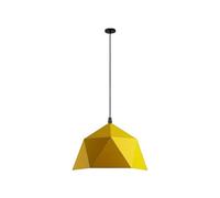 JQQJZLC Luce Poligonale Light Nordic -Insyle Creative Single -Head Lampadario in Metallo colorato in Metallo paralomato retrò in Stile Industriale Copertina di Luce del soffitto per Cucina per la