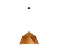 JQQJZLC Luce Poligonale Light Nordic -Insyle Creative Single -Head Lampadario in Metallo colorato in Metallo paralomato retrò in Stile Industriale Copertina di Luce del soffitto per Cucina per la