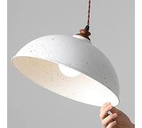 JQQJZLC Lumo Industriale Moderno Bianco Moderno lampadario a soffitto Piatto a soffitto per Soggiorno Cucina Ristorante Camera da Letto a soppalco Personalizzato Arte nostalgica Luce a Sospensione
