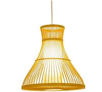 JQQJZLC Manuale di Bambù Lanterna Lampada a Sospensione Giapponese Ristorante Stile appeso leggero Forma creativa e27 Corridoio Lampada da Soffitto a testa Semplice Cucina Moderna e Semplice