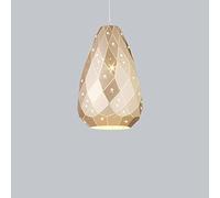 JQQJZLC Minimalista Moderno Rotondo Testa Semplice Ristorante Ciondolo Appeso creativo Lampade a LED regolabili Apparecchio BABELLA CAMBIATA CAMBIARE