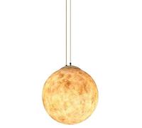 JQQJZLC Modern Globe Pendant Light Creative Planet Piatto Bla lampadario a 1 Luce per Il salo