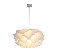 JQQJZLC Nordic Ins Lampada a Ciondolo Netta Rossa Fiore Rossa Petalo Cono lampadario per Ragazze Decorazioni lampade per la casa per la casa Cafe Hotel Ristorante Soggiorno Camera da Pranzo in Camera