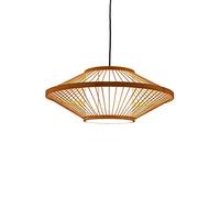 JQQJZLC Nuovo lampadario di bambù in Stile Cinese Casa di tè Zen Light Light Light Hanging Restauranti Cinese Tea House Casa invatte da soffitto Legna Lanterna sospesa realizzate in Cina Prodotta in