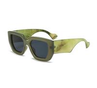 JQQJZLC Occhiali da Sole retrò Donna Uomini Occhiali da Sole Femmine Ombre UV400 Maschio