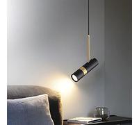 JQQJZLC Pendre Minimalista Light Light Lampadario Creativo Creativo Modern Bedside Lettura Lampada Semplice Nordic Nordic Bar SME SPOIGHT