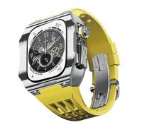 JQQJZLC Per 9 8 7 6 SE 5 4 Serie 44mm 45mm Mod Kit da Mod Mod Mods da donna in fibra di carbonio Accessori di sostituzione della cinghia di orologio in gomma