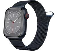 JQQJZLC Per la serie di bande 9, Ultra 2, SE, Ultra 8 7 6 5 4 3 2 1 38mm 41mm 41mm 42mm 44mm 45 mm 49 mm Donne e uomini, sostituzione della chiusura magnetica a maglie