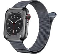JQQJZLC Per la serie di bande 9, Ultra 2, SE, Ultra 8 7 6 5 4 3 2 1 38mm 41mm 41mm 42mm 44mm 45 mm 49 mm Donne e uomini, sostituzione della chiusura magnetica a maglie