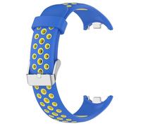 JQQJZLC Per Xiaomi Band 9 8 Silicone Watch Straptwo-Color Bracciale di sostituzione della banda intelligente traspirante per Xiaomi Miband 8/9 cinghia
