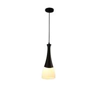 JQQJZLC Personality Fashion Tre Teste Durante l'illuminazione, E27 Modern Simple Simple Black Candieralier, Light Appeding, Lampade per Camera da Letto a Barre da Pranzo. 3 Round (Nero. 3 Round)