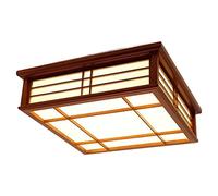 JQQJZLC Plafoniera in stile plafoniera a LED in stile giapponese Lampada da installazione a LED Lampada da soffitto vicino al soffitto Dispositivo di studio Balcone Balcone Corridoio Corridoio/caldo