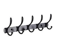 JQQJZLC Rack per appendiabiti da parete appendiabiti da parete per uso domestico appendiabiti da bagno portasciugamani in acciaio inox appendiabiti per camera da letto soggiorno corridoio appendiabiti