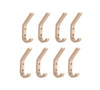 JQQJZLC Rack per ganci in legno da parete ganci appendiabiti vintage singoli ganci da parete organizer resistente per asciugamano cappello appeso appendiabiti (dimensioni: 2 pezzi)