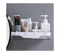 JQQJZLC Scaffali da Bagno su Ripiani galleggianti a Parete scaffale da Bagno per Cucina con Ganci Accessori per Il Bagno Senza Trapano per Il Bagno (Colore: C)