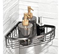 JQQJZLC Scaffali da Bagno su Ripiani galleggianti Organizzatore del Bagno Organizzatore per Doccia Scaffali angolari a Parete Organizzatore a Parete Accessori per Il Bagno per Il Bagno (Colore: Oro)