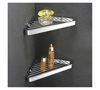 JQQJZLC Scaffali da Bagno su Ripiani galleggianti per Bagno, Piastra da Bagno per cammette da Bagno a Striscia a Triangolare.