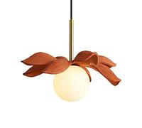JQQJZLC Scultura di Lusso leggero Lampadario in Vetro creativo del Pendente Chiaro Letto Comodino Semplice Fiore Lampadario Nordico Ristorante Barra posteriore soffitto soffitto lampada interessante