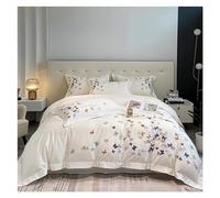 JQQJZLC Set da Letto da Letto a Quattro Pezzi Set di coperture per Biancheria Biancheria Biancheria da Letto in Cotone Copriture di Cuscinetti Letto King Size a Quattro Pezzi Set,