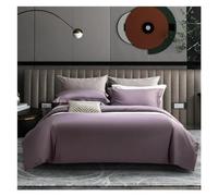 JQQJZLC Set di Biancheria da Letto a Quattro Pezzi Coperchio Piumino a Colori Solidi Bianchi con Cerniera 1000tc di Cotone Egiziano in Cotone Egiziano Lungo SETTO SEGGIO SETTI Premium Set TEGINE