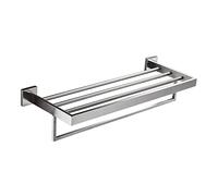 JQQJZLC Set di Hardware per Bagno a Porta -Asciugamani, Barra dell'asciugamano in Acciaio Inossidabile, Supporto per la Carta igienica, Ganci per Asciugamani, Accessori per Bagno a Parete Kit