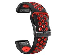 JQQJZLC SPORT SILICONE OROLOGIO BANDA CANDA BRACELLA QUAST RECIFICA PER FENIX 6X 6 PRO 5X 5 PLICE 3HR 935 945 WOLSBAND 22 26mm Canda di guardia