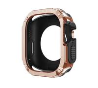 JQQJZLC Watchcase per Orologio Ultra Cover 49mm 40mm 41mm 44mm 45mm 42 mm 38 mm Shell Anti-calao-Cazzo Iwatch Series 9 8 7 6 5 4 SE 3 2 Custodia da Orologio (Starlight, 49 mm)